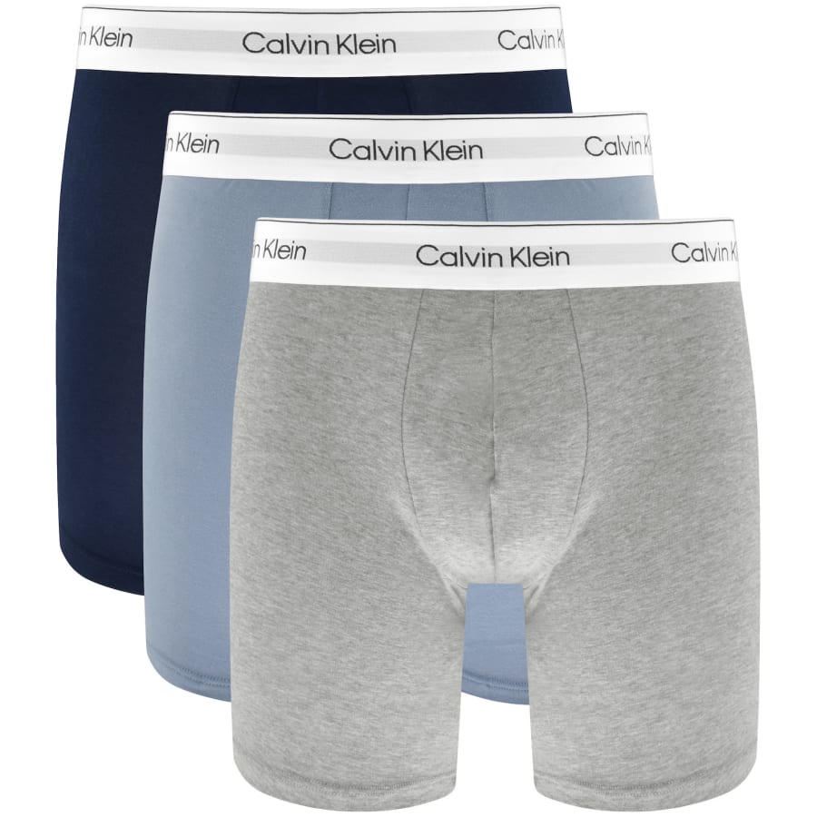 Grey calvin klein boxers online